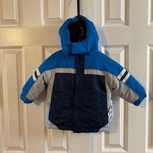 Boys Faded Glory Fleece & Jacket 2 Piece Set Size 18 Months New With Tags